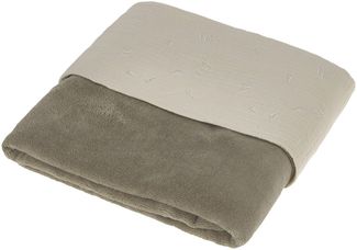 Nanami Junior Decke Double Bamboo - Earth Grün