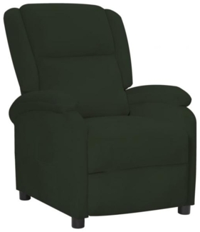 Relaxsessel Dunkelgrün Samt [342401]