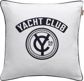 Gant Home Kissenhülle Yacht Club Cushion Weiß (50x50 cm) 853099801-110