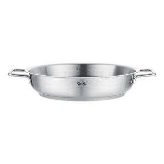 Fissler Servierpfanne Fissler Pure Collection Servierpfanne, Edelstahl 18/10 (1-tlg), Backofengeeignet bis 230°C, Schüttrand, Made in Germany