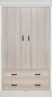 Kidsmill Newport Kleiderschrank 2-Türen - Oatmeal, 110 - 112 x 57 x 211 cm (B x T x H)