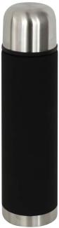 dobman exclusive Thermosflasche Edelstahl schwarz 0,5 Ltr.