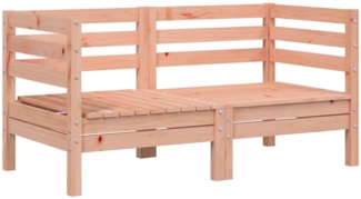 vidaXL Garten-Ecksofas 2 Stk. Massivholz Douglasie 837989