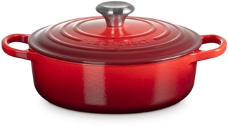 Le Creuset 'Signature Gourmet' Bräter, Rund, Kirschrot