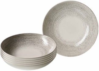 Ritzenhoff & Breker Rimini Suppenteller ø 21 cm Stone 6er Set - DS