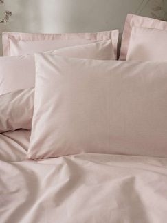 L'Essentiel Maison Bettwäsche Set Plain, Baumwolle, 2 teilig, Langlebige Qualität, Sanft & Weich, 3 Größen