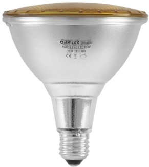 OMNILUX PAR-38 230V SMD 15W E-27 LED gelb