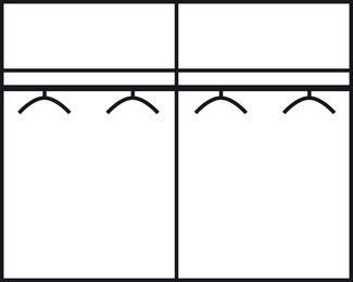 Home affaire Schwebetürenschrank Tivoli