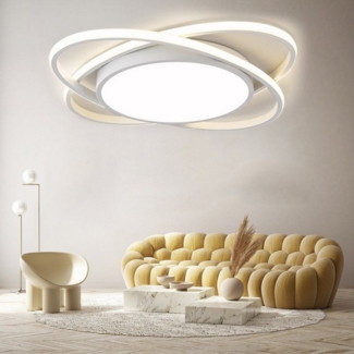 ibettertec Deckenleuchten LED Deckenlampe Ø40cm,Dimmbar mit Fernbedienung LED fest integriert, LED fest integriert, 62W, Modern Runde Wohnzimmer Schlafzimmer Arbeitszimmer Esszimmer Dekoration Lampen, Wohnzimmer-Leuchte, Deckenlampe, Hängeleuchte, Häng...