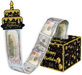 Refttenw Geschenkbox Papierschachtel zur Geburtstagsparty-Dekoration, Sparschwein