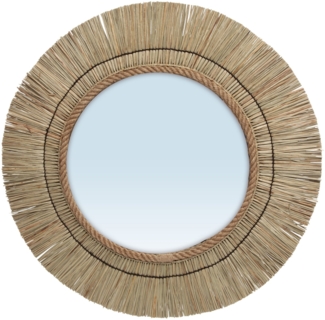 Der St Barth Spiegel - Natur - Natürlich - 65x65x3cm