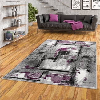 Pergamon Designteppich Modern Designer Velours Teppich Samba, Rechteckig, Höhe: 13 mm