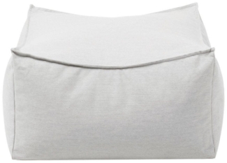 Blomus 'STAY' Outdoor Hocker, Kunstfaser, Light Grey, 32 x 60 x 60 cm
