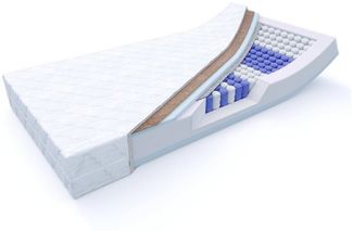 MEDIC-KOKOS 7 Zone Matratze TFK ECO - H2 - 90 x 200 x 21cm