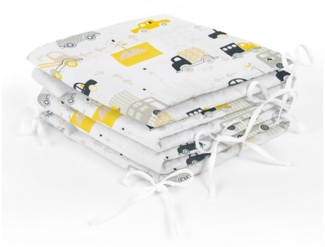 Amilian Bettnestchen Bettumrandung 210x30 cm für Kinderbett 140x70 geeignet (Kopfschutz), (Nestchen, Kantenschutz), Umrandungen