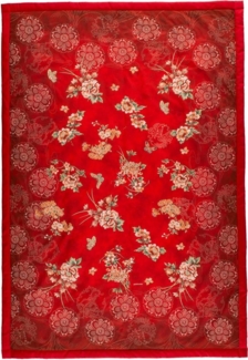 Plaid Bassetti Plaid ESPERIDI, R1 Rot 135x190, Bassetti