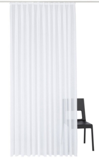 Wirth Gardine Charlotte (1 St), Faltenband, halbtransparent, Fertig-Store mit FB 1:3 nach Maß