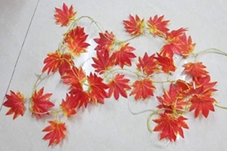 Luna24 simply great ideas. LED-Lichterkette LED Lichterkette Herbstlaub batteriebetrieben Herbstdeko 15776, 20-flammig