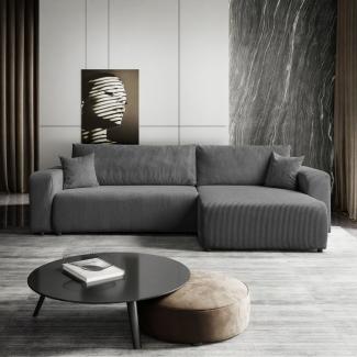 Lookway Ecksofa PRESTIGE XL L-Form Couch, mit Bettfunktion und Bettkasten