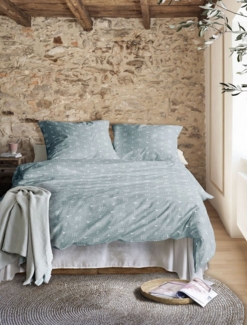 Irisette Easy Soft-Seersucker Bettwäsche 135x200 Möve Anker Maritim jade 8603-20