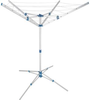 tectake Wäschespinne Mobile Wäschespinne, aus Aluminium