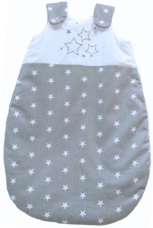 Babymajawelt Babyschlafsack Kuschelschlafsack TOG 1,5 bis 2, Raum. 18°C und 22°C, Verstellbar, Kindersicherer Reißverschluss, Wächst mit! Ganzjahresschlafsack