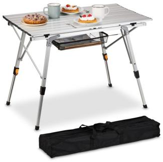 Höhenverstellbarer Klapptisch Aluminium 10049686_55