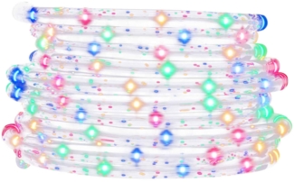 vidaXL Lichtschlauch 1200 LEDs Mehrfarbig 50 m PVC 343317