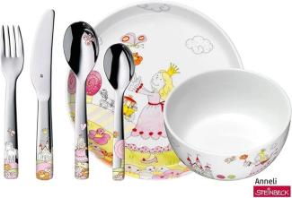 WMF SET 6 KIDS PRINZESSIN ANNELI