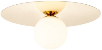 Brilliant Leuchten No. 76210-16 Wand- & Deckenleuchte Zondra gold