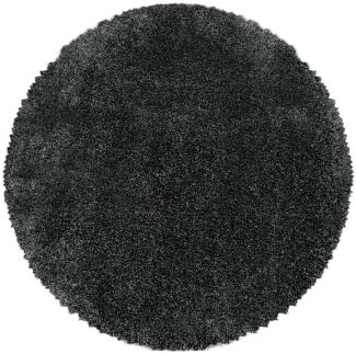 Soft-Shaggy Teppich FLUFFY GREY 200 X 290cm Rechteck