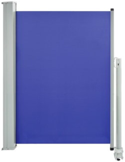 vidaXL Ausziehbare Seitenmarkise 100x300 cm Blau 48341