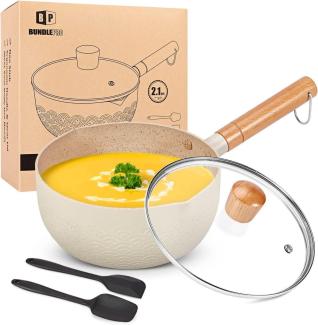 Bundlepro 2,1 Quart Antihaft-Kochtopf-Set mit