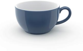 Kaffee-Obertasse 0,25 l Solid Color Indigo Dibbern Kaffeetasse - Mikrowelle geeignet, Spülmaschinenfest