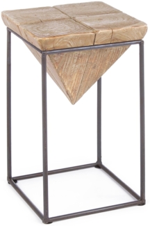 Hocker Prismy aus Tannenholz, 26x26x46 cm