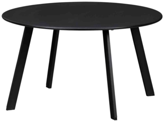 Couchtisch/Beistelltisch Fer aus Metall, Schwarz, 70 cm