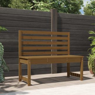 vidaXL Gartenbank Honigbraun 109 cm Massivholz Kiefer 824035