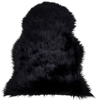 House Nordic Künstliches Lammfell in schwarz, 50x85 cm