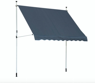 ventanara Klemmmarkise Klemmmarkise Balkonmarkise Markise Spannmarkise Sonnenschutz