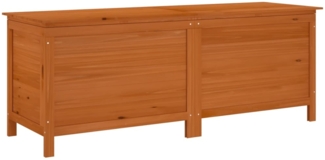 vidaXL Gartentruhe Braun 150x50x56,5 cm Massivholz Tanne 364759