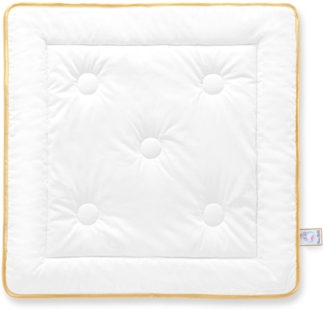 Frau Holle Babyflocke Decke, Füllung: 100% Baumwolle|80x80 cm