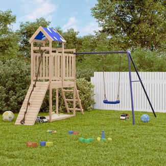 vidaXL Spielturm Massivholz Kiefer 3279070