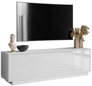 Lookway TV-Schrank SANAYI in Weiß Hochglanz Breite: 156 cm