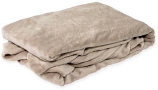 KiNZLER Spannbettlaken Cashmere Touch, Microfaser, Gummizug: rundum, (1 Stück), extra weich und warm