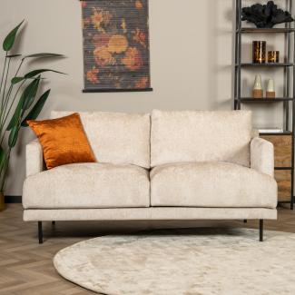 Bronx71 Sofa Denver Chenille 2,5-Sitzer weiß/beige