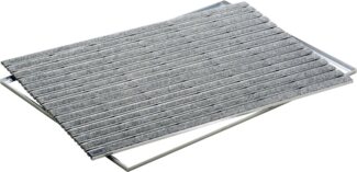 ACO Indoor Alu Schuhabstreifermatte hellgrau, 75 x 50 cm Schuhabstreifer