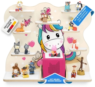 stadtecken Design 'Pony' Tonie-Regal, Holz mehrfarbig, 58x53 cm