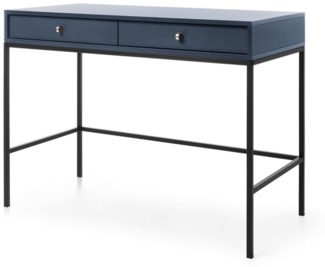 Schminktisch "Mono" Frisiertisch 103,5x50cm marineblau