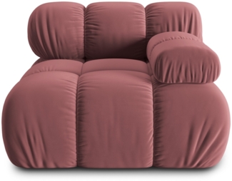 Micadoni Eckmodul Bellis Rechts Samt Bluvel Rosa