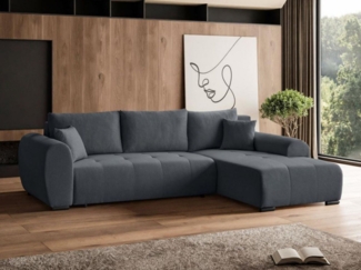 Beautysofa Ecksofa DIANA, mit Schlaffunktion, viele Farbvarianten